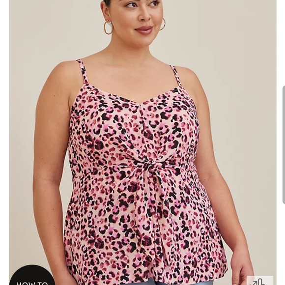 torrid Tops - PeplumGeorgetteCami 2x/18-20